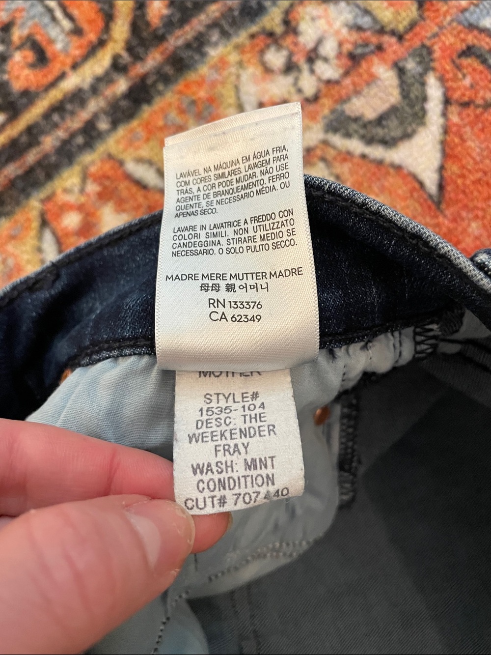 Mother Jeans The Weekender Fray in Mint Condition | Women’s Size 27 - Picture 10 of 12